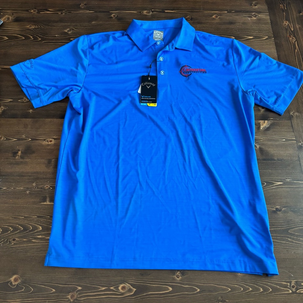 Callaway OptiDry Men’s Performance Polo Shirt - Royal Blue